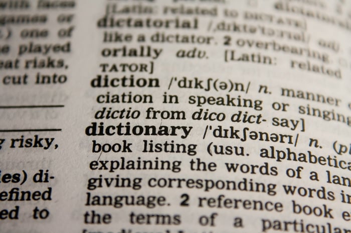An English dictionary