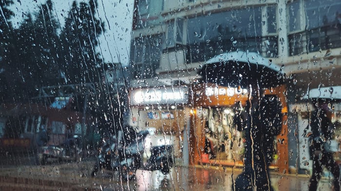 Lluvia en la ciudad