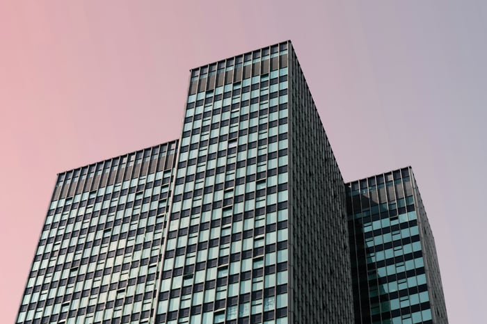 An office building