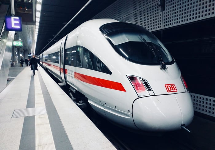 A high-speed train